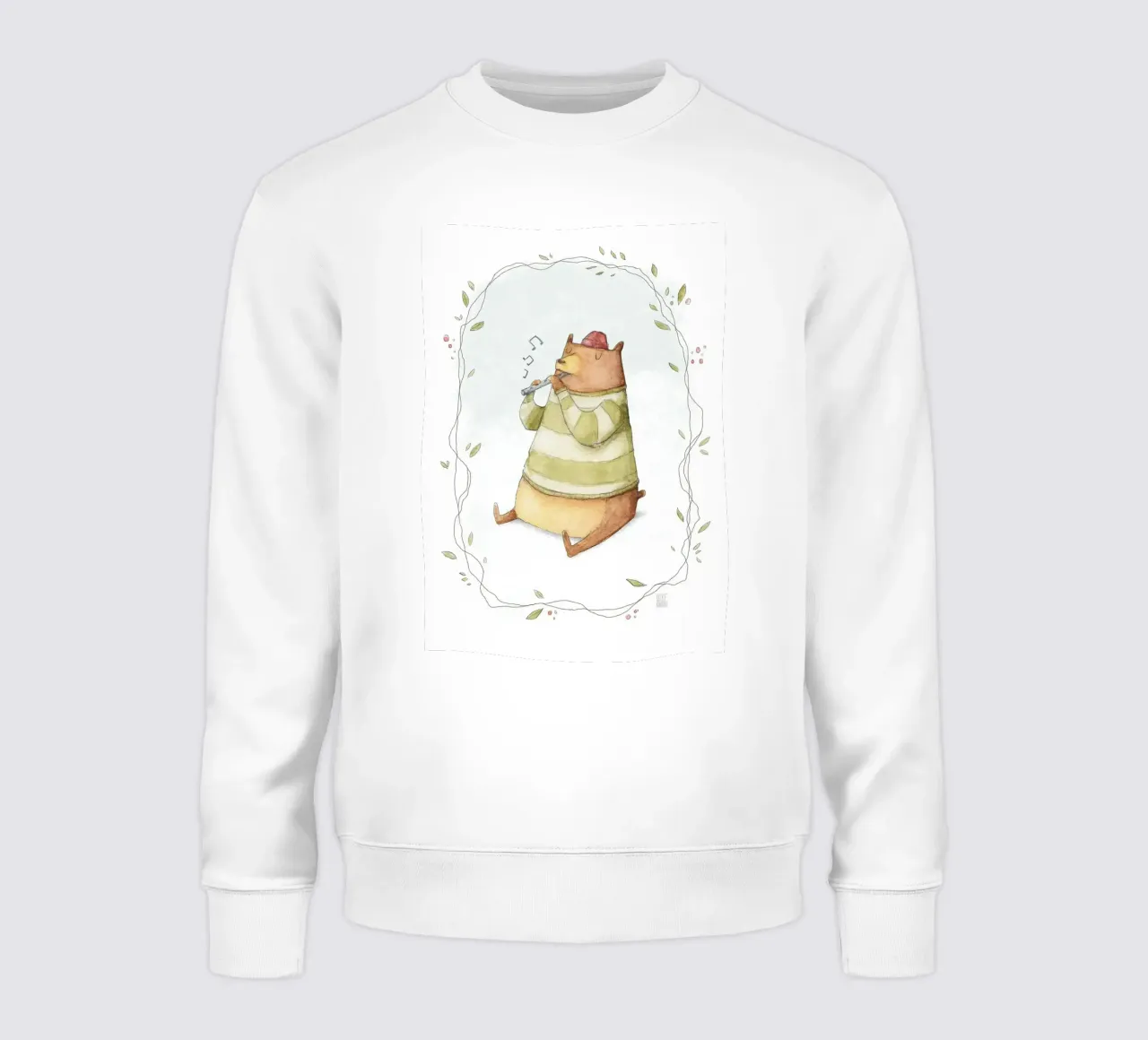 Orso felice felpa da kakaka