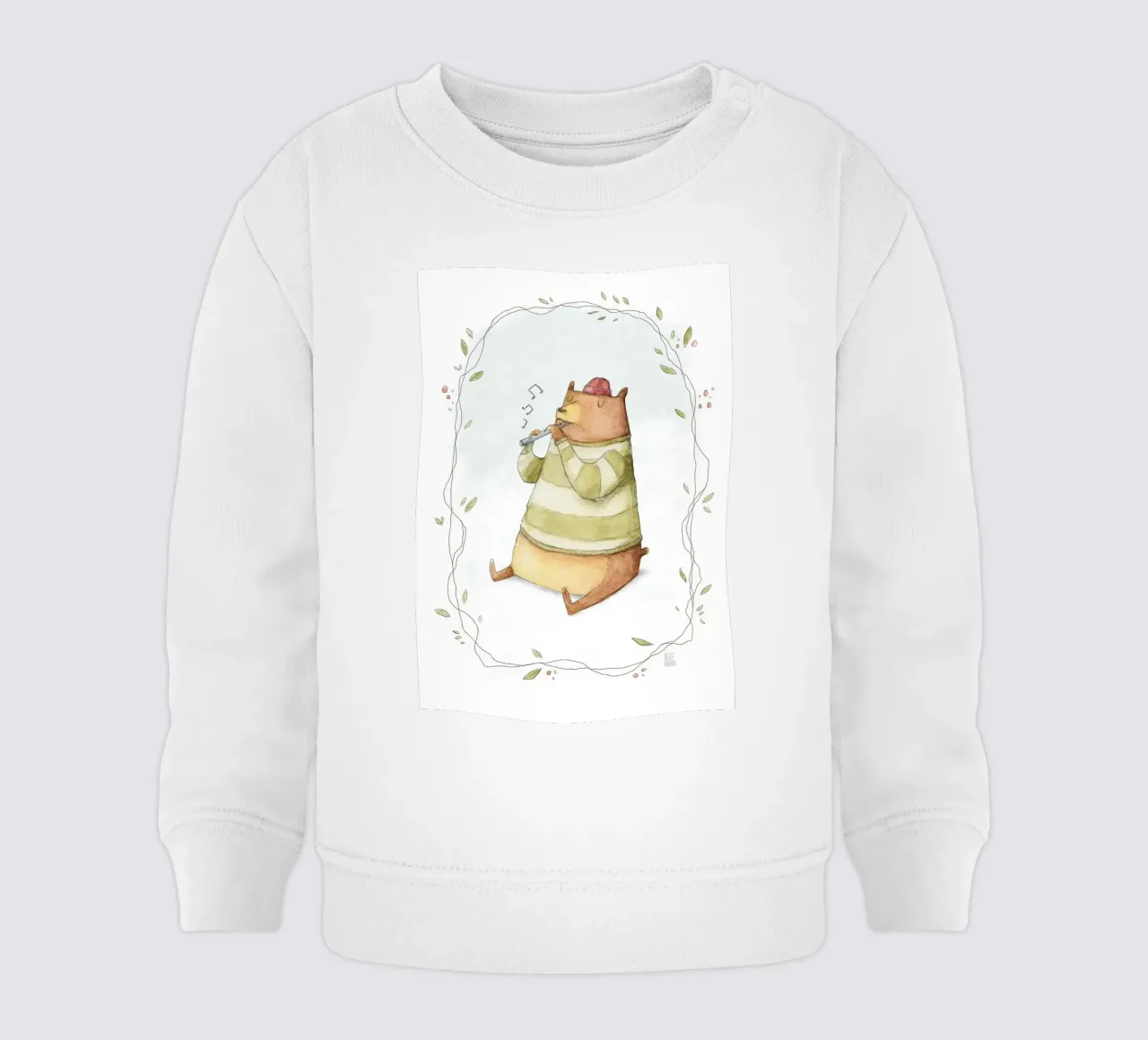 Glücksbärchi Baby Sweatshirt von kakaka
