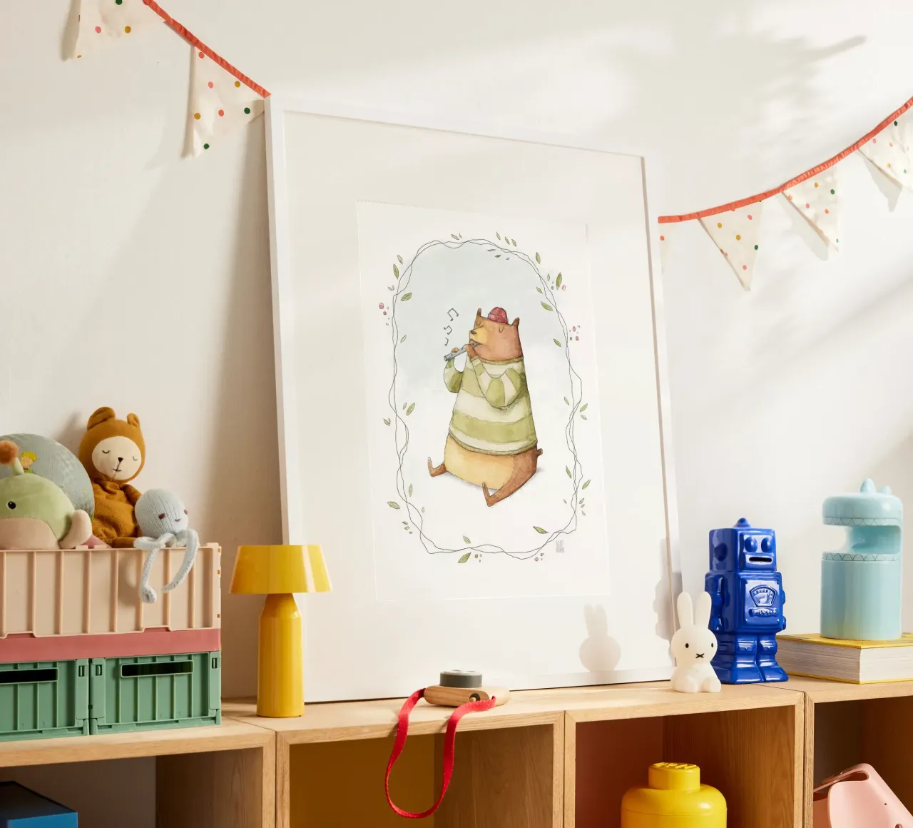 Orso felice carta hahnemühle da kakaka