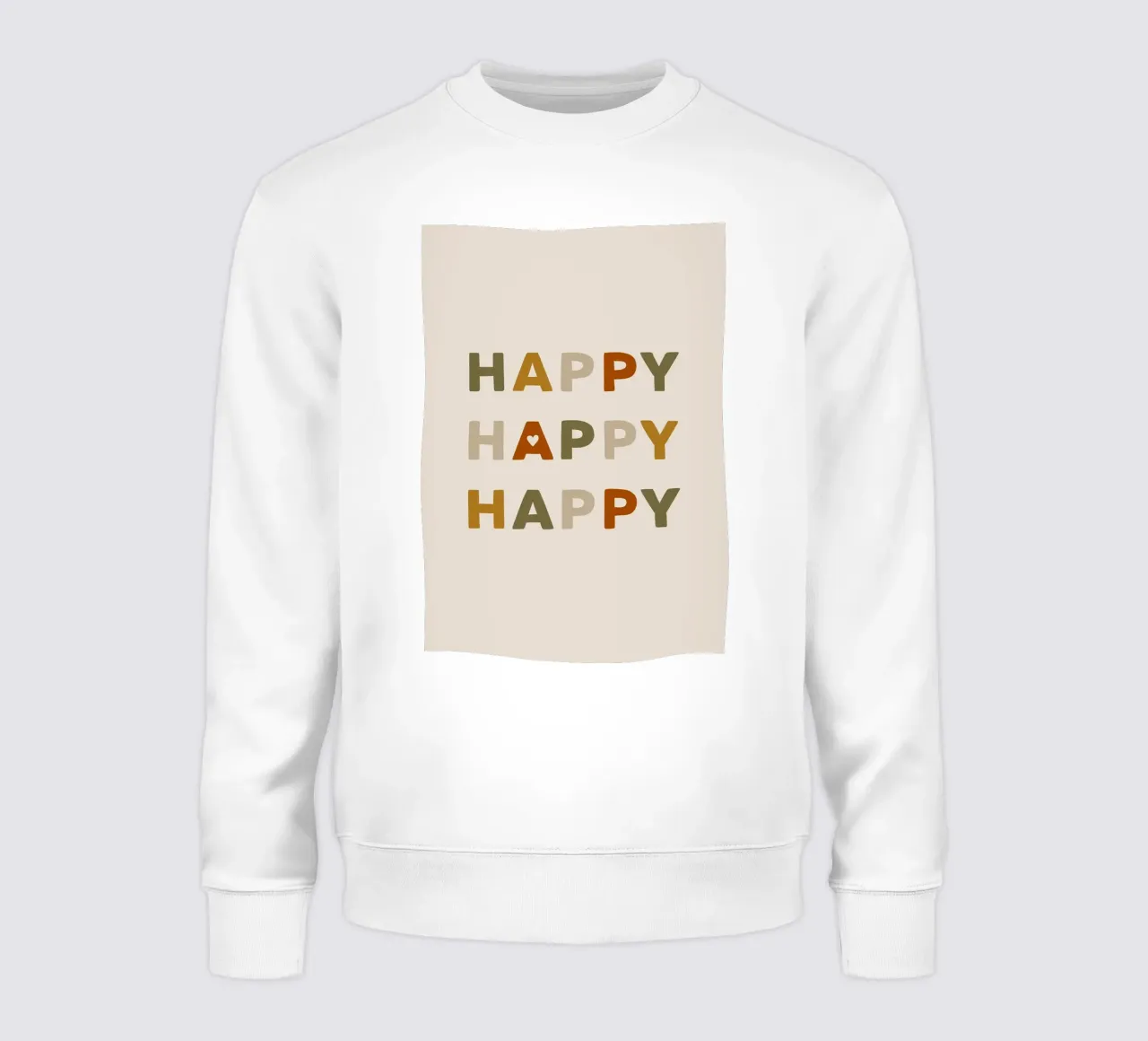 Happy Happy Happy felpa da kakaka