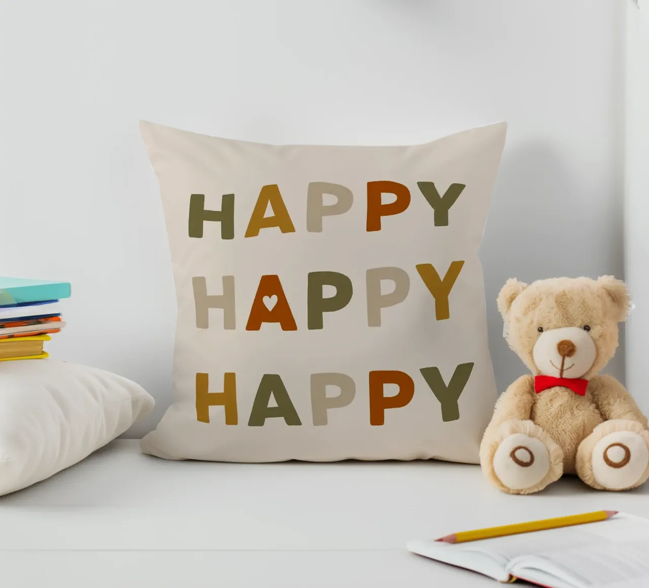 Happy Happy Happy cuscino da kakaka