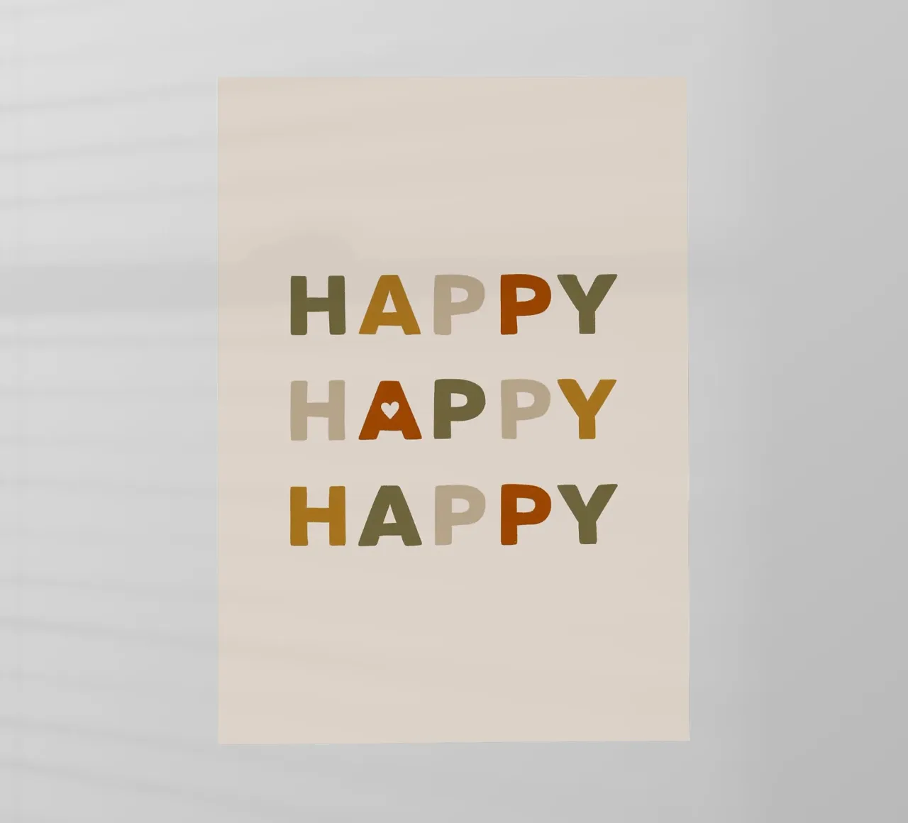 Happy Happy Happy pellicola backlit da kakaka
