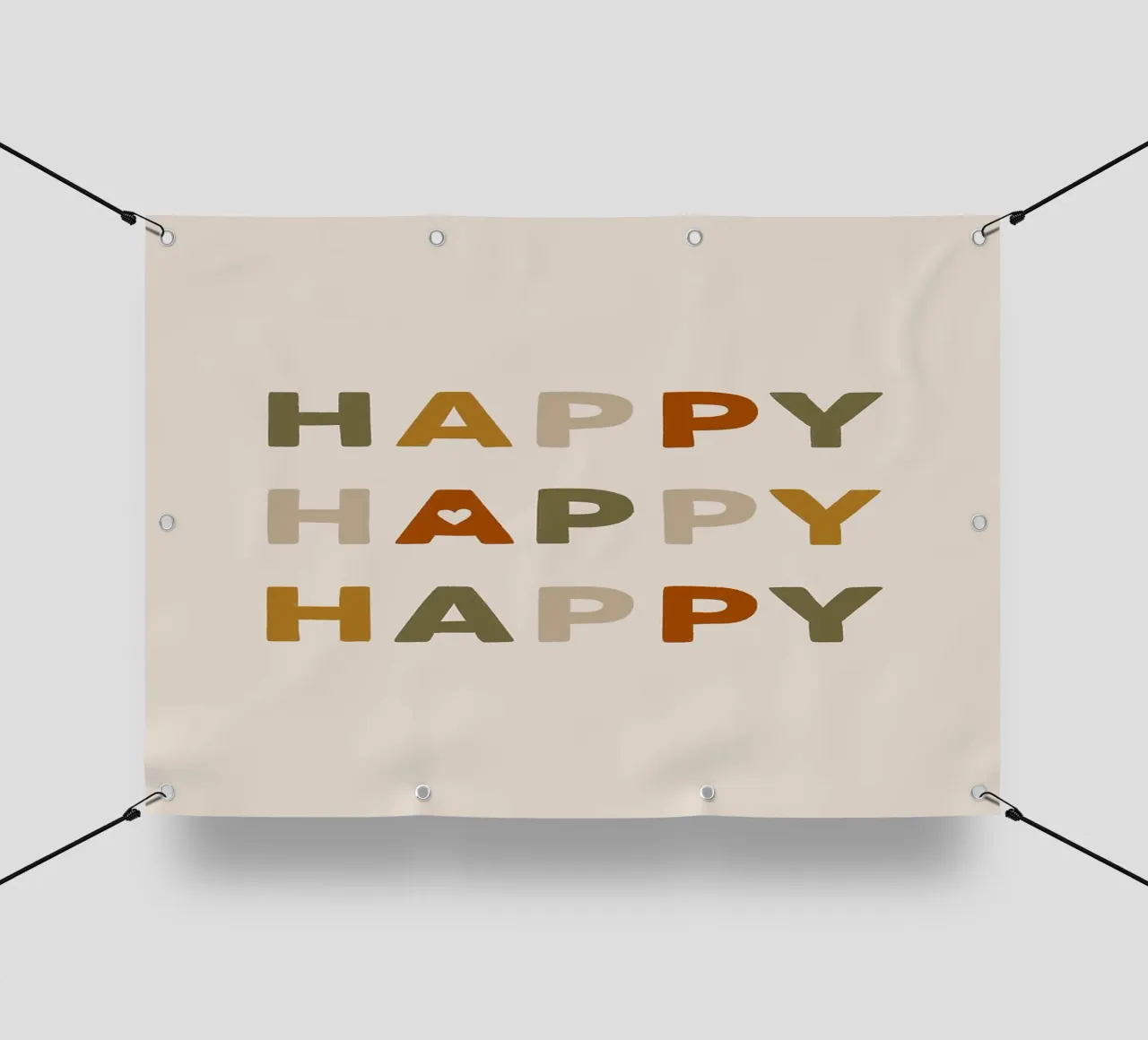 Happy Happy Happy telo in pvc da kakaka