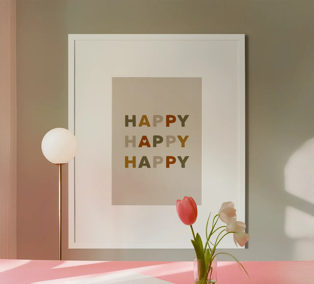 Happy Happy Happy carta hahnemühle da kakaka