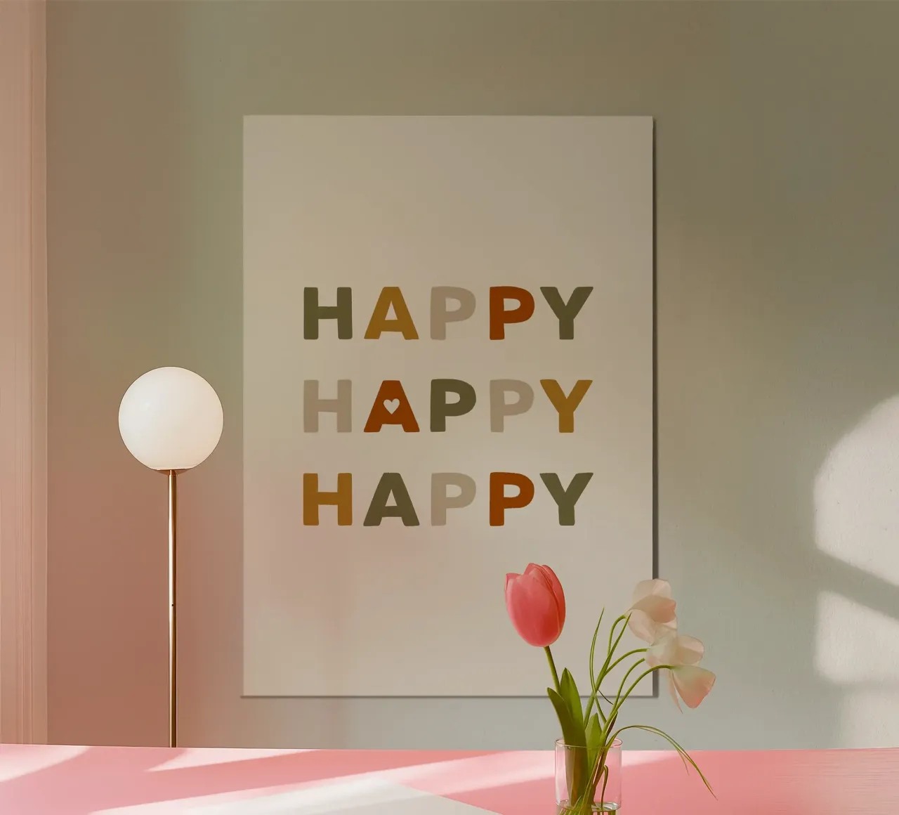 Happy Happy Happy carta hahnemühle da kakaka