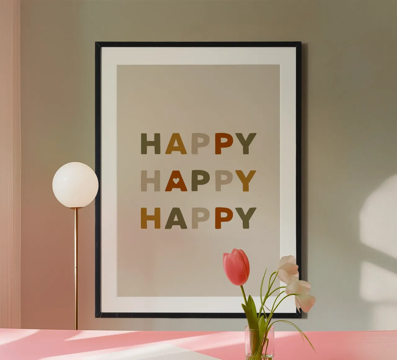 Happy Happy Happy carta hahnemühle da kakaka