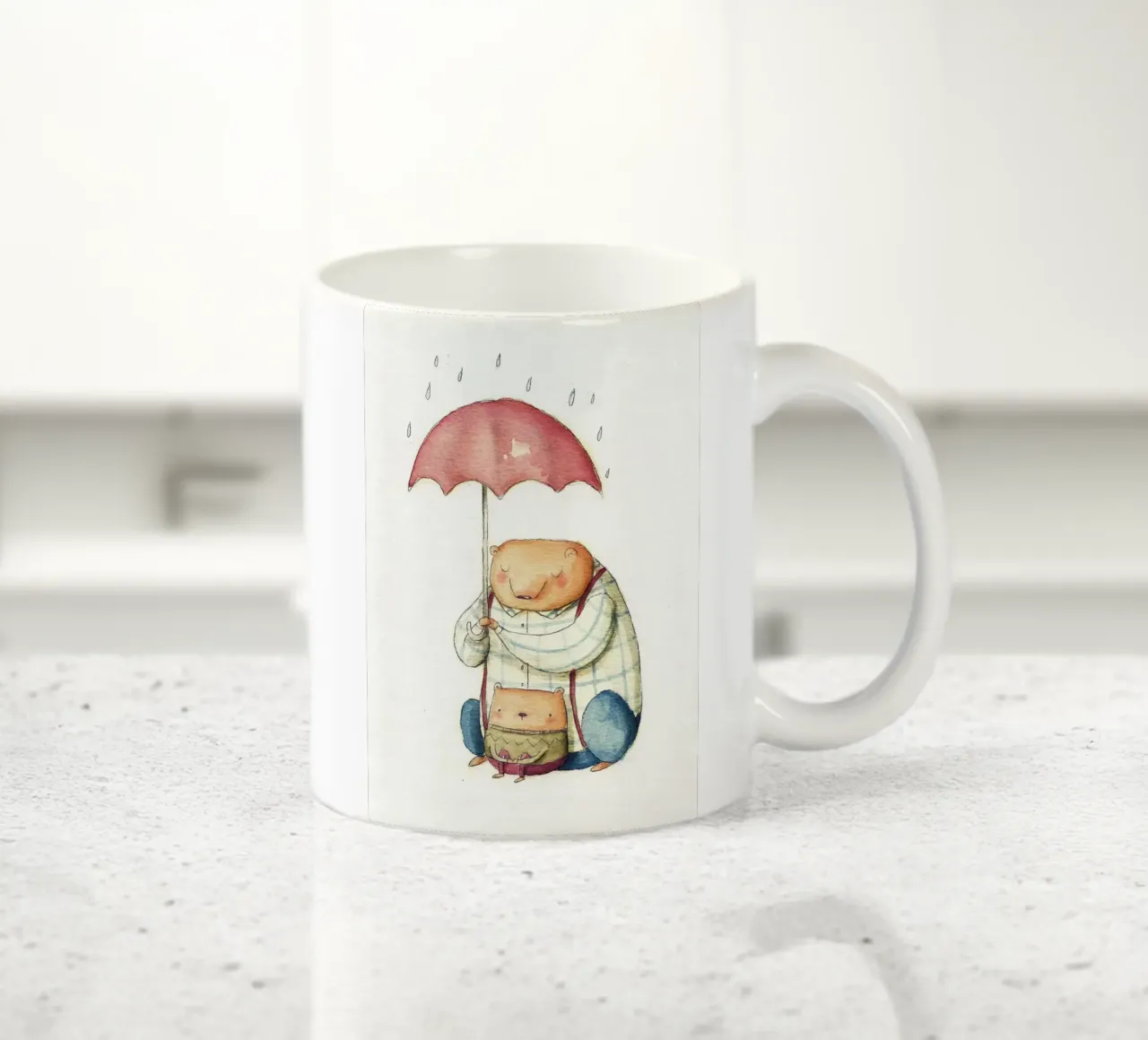 Sono qui per te tazza in ceramica da kakaka