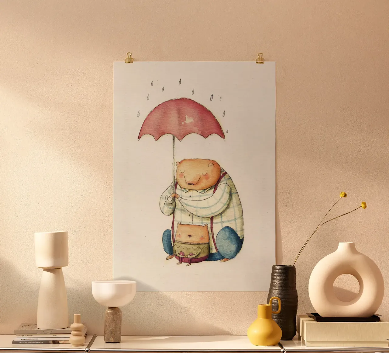 Sono qui per te carta hahnemühle da kakaka