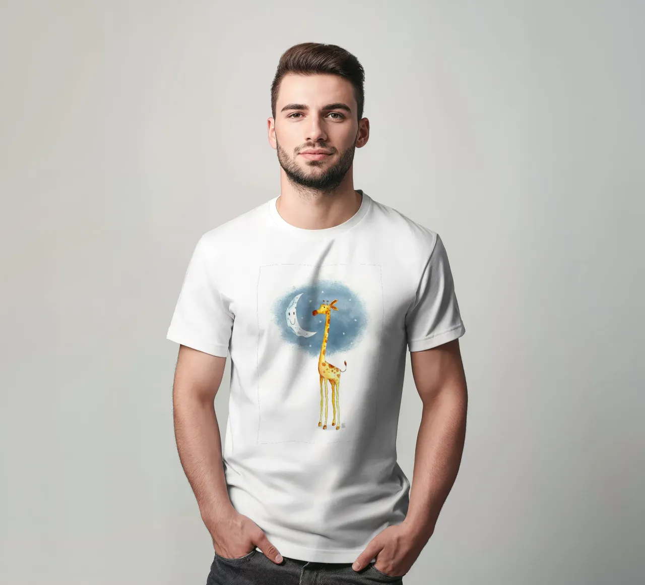 Hello Moon t-shirt da kakaka