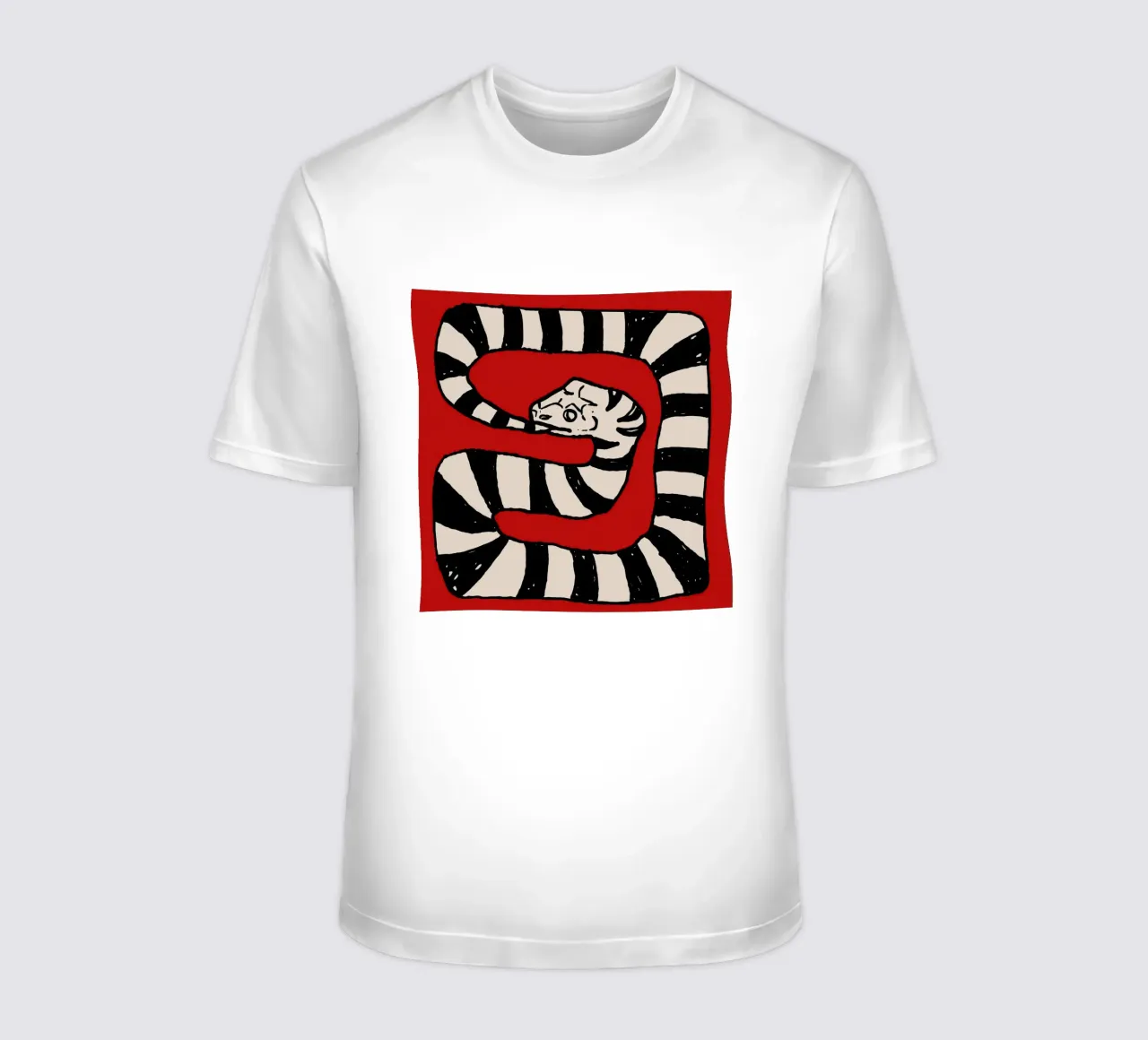 The Snake Eating Tail No2 t-shirt da TijanaArtStudio88