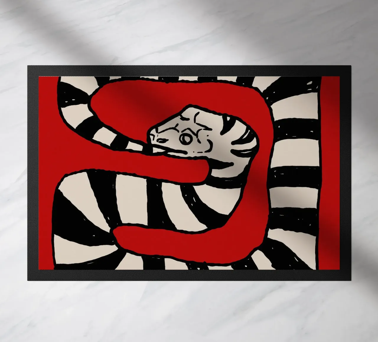 The Snake Eating Tail No2 zerbino da TijanaArtStudio88