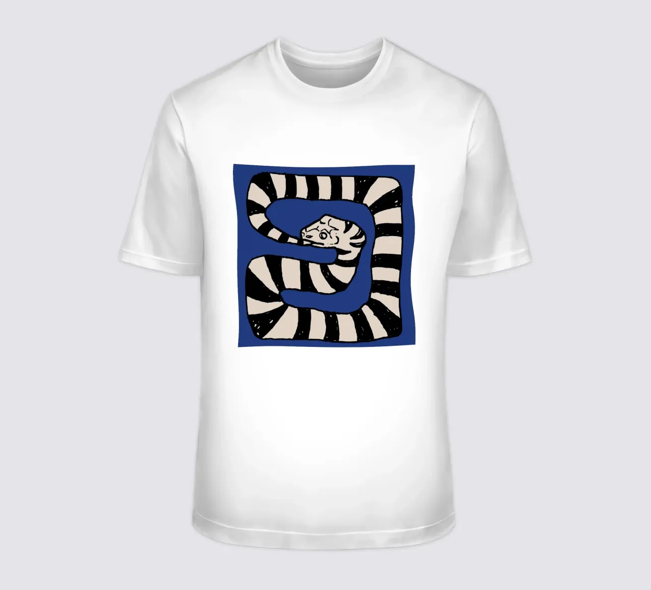 The Snake Eating Tail No3 t-shirt da TijanaArtStudio88