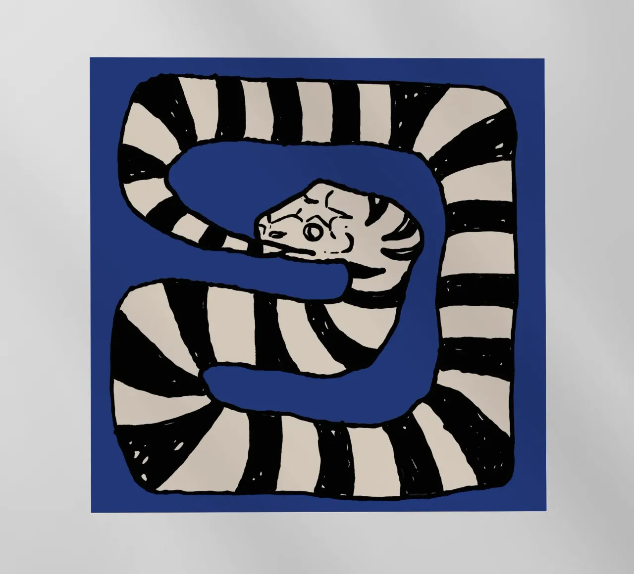 The Snake Eating Tail No3 pellicola backlit da TijanaArtStudio88
