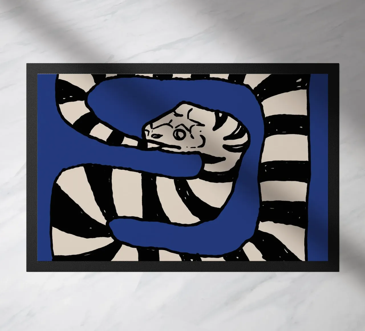 The Snake Eating Tail No3 zerbino da TijanaArtStudio88