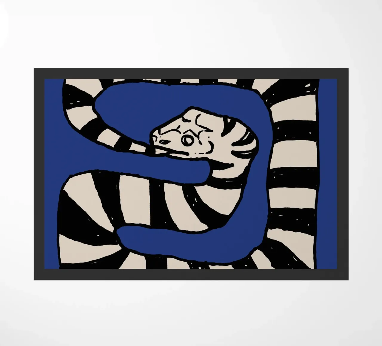 The Snake Eating Tail No3 zerbino da TijanaArtStudio88