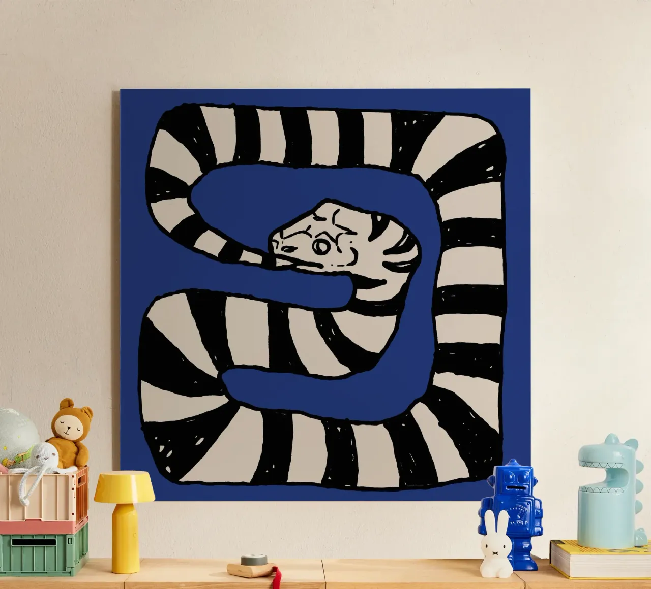 The Snake Eating Tail No3 plexiglass da TijanaArtStudio88