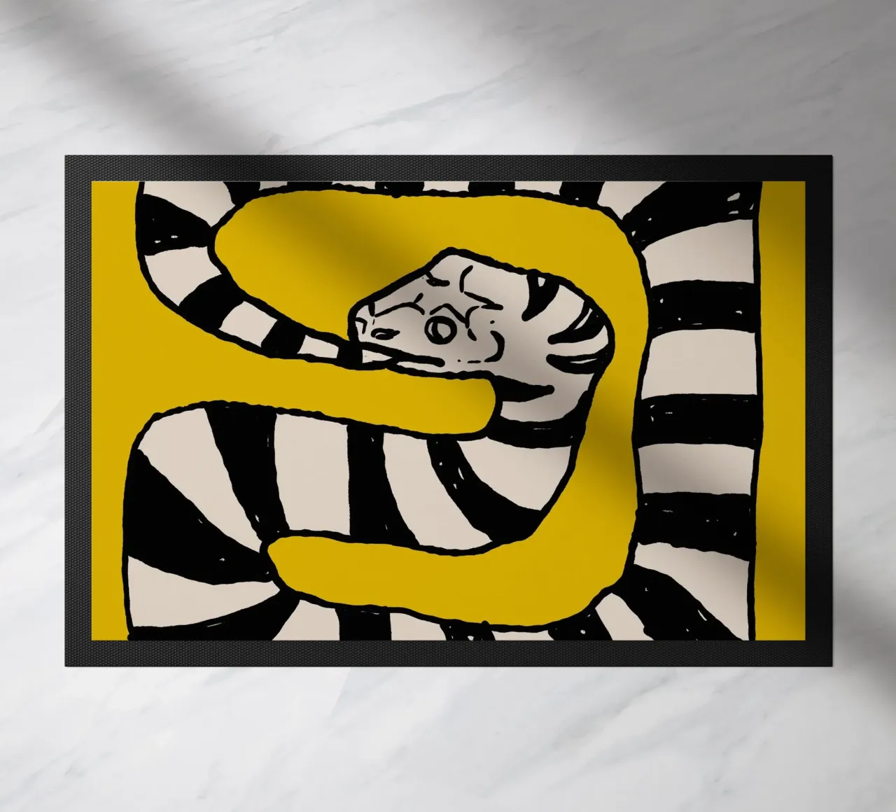 The Snake Eating Tail No4 zerbino da TijanaArtStudio88