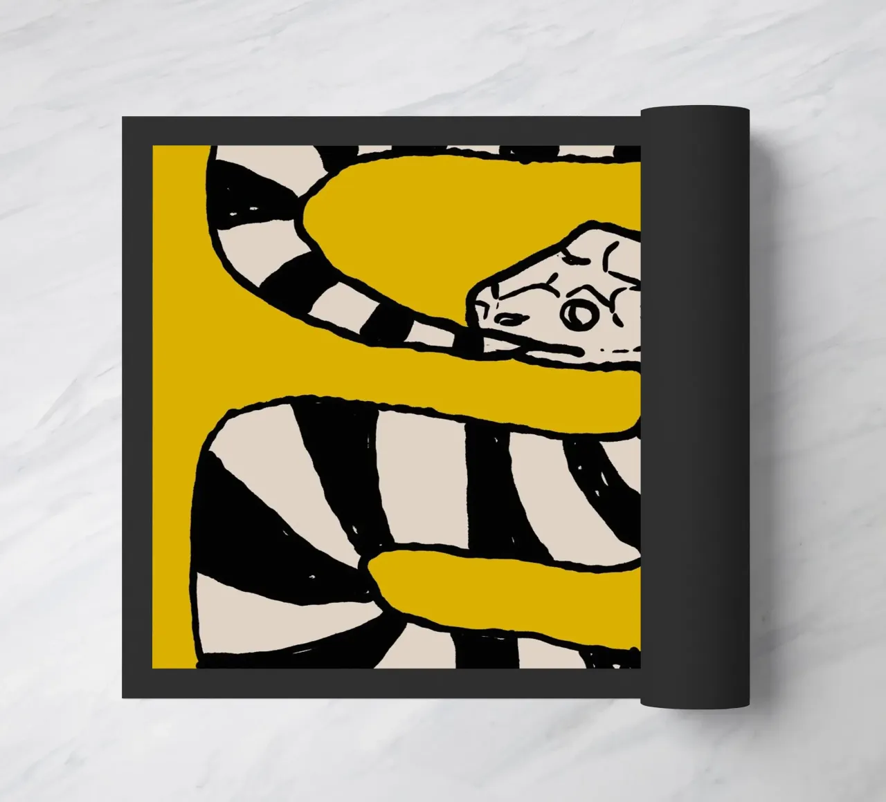 The Snake Eating Tail No4 zerbino da TijanaArtStudio88