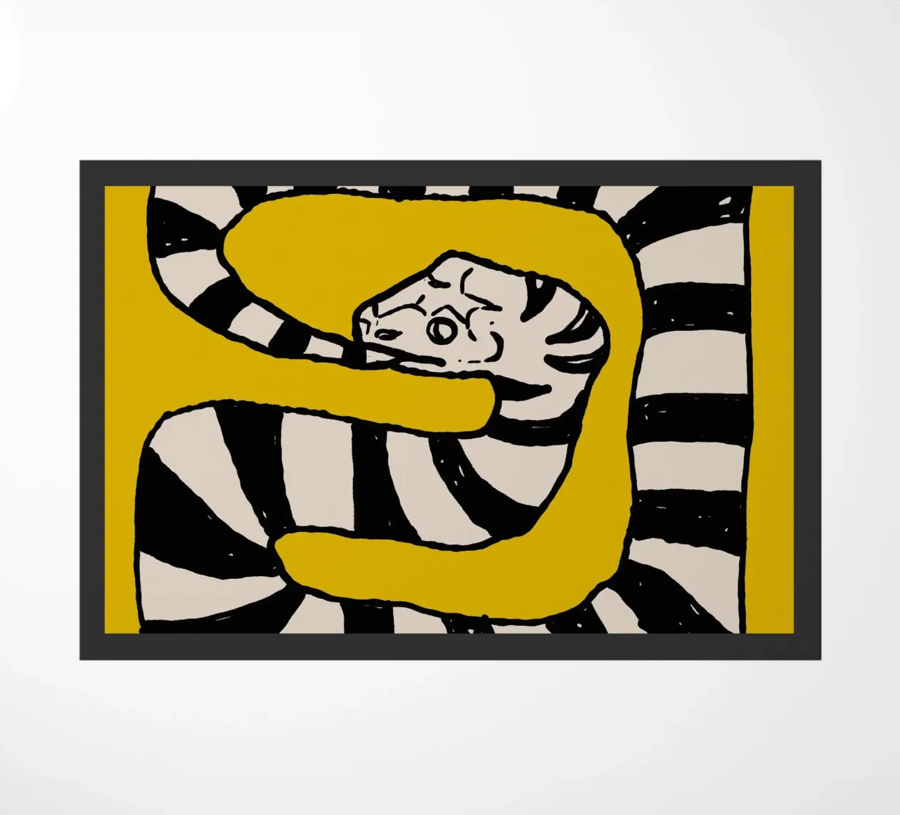 The Snake Eating Tail No4 zerbino da TijanaArtStudio88