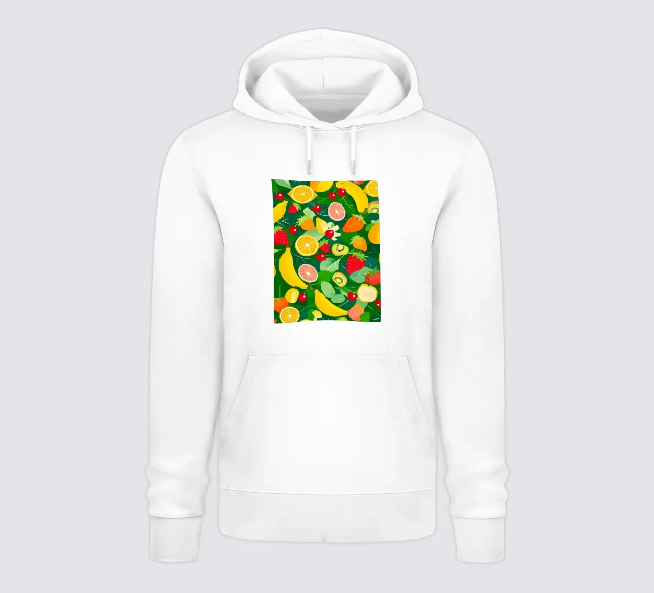 Modello di frutta felpa con cappuccio da PosterByFly