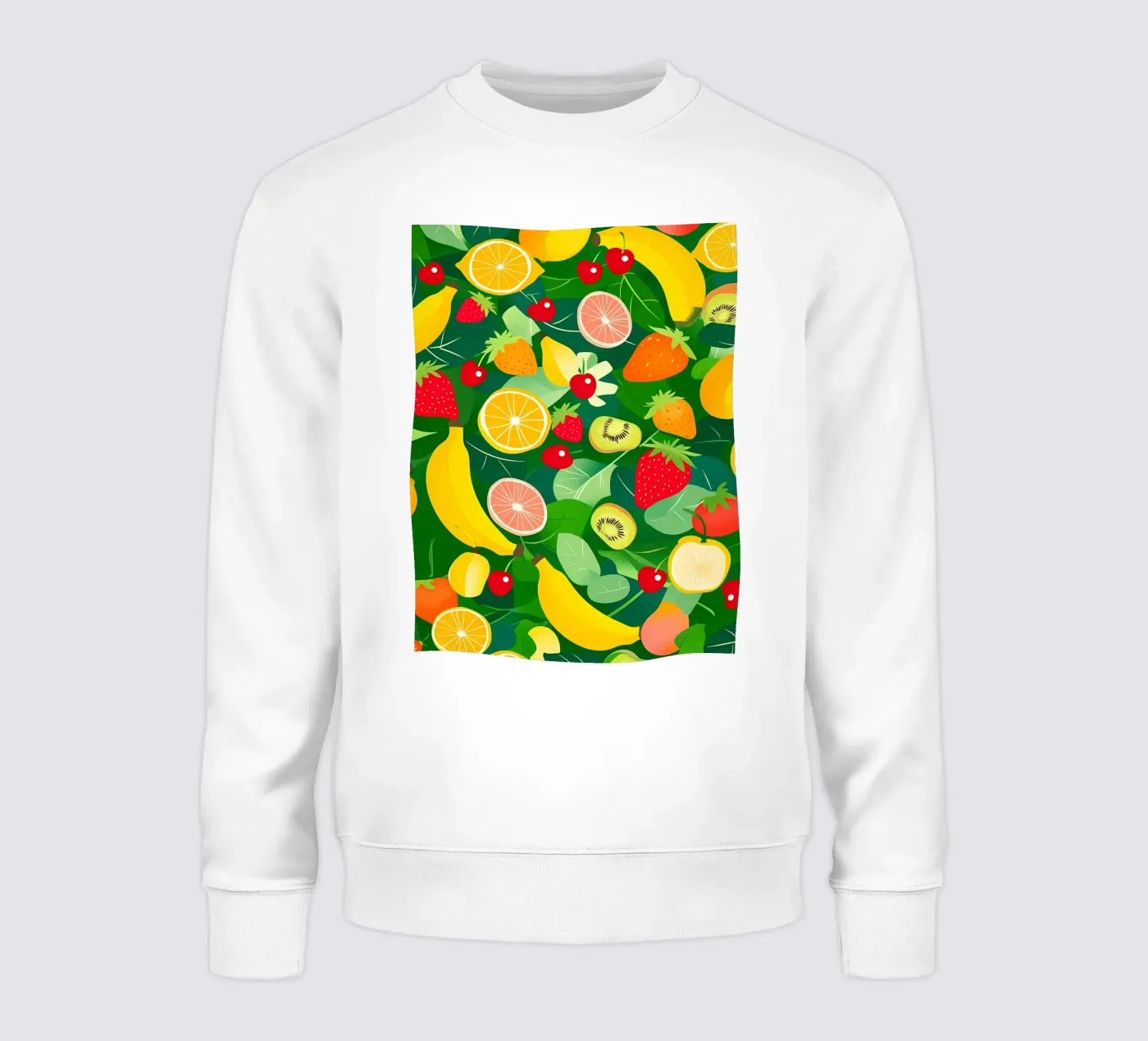 Fruit Pattern sweatshirt van PosterByFly