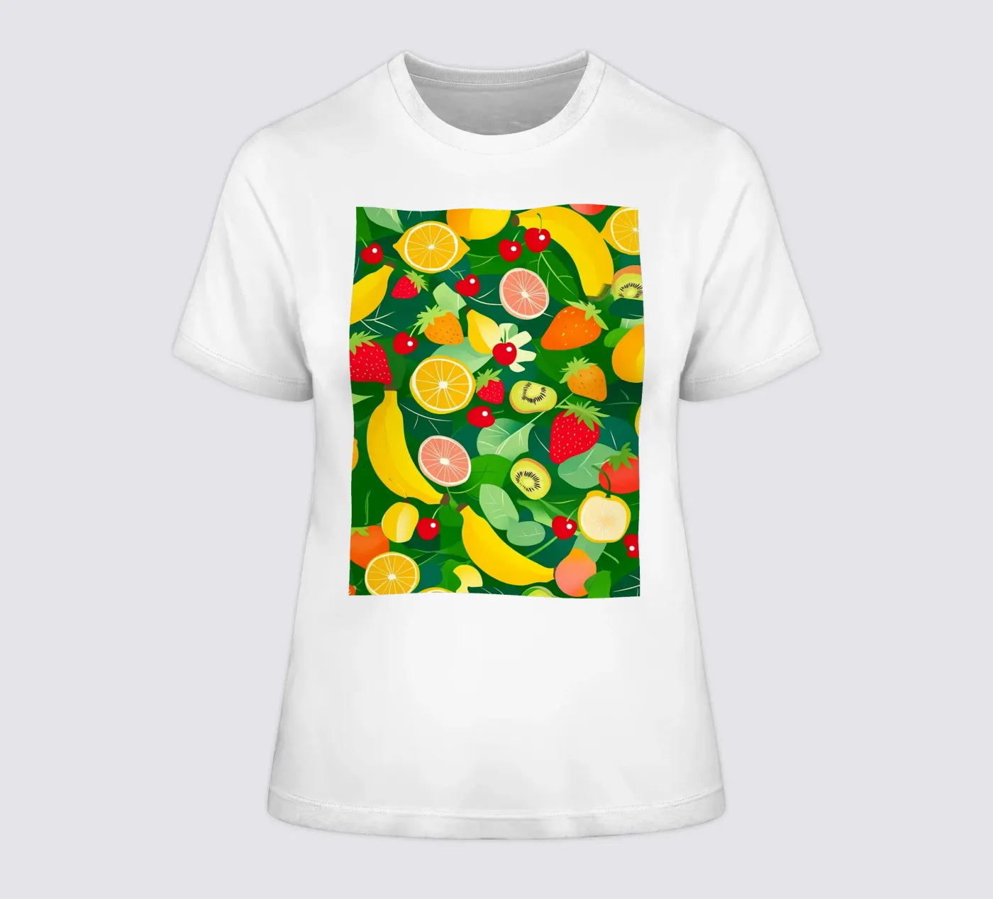Modello di frutta t-shirt da donna da PosterByFly