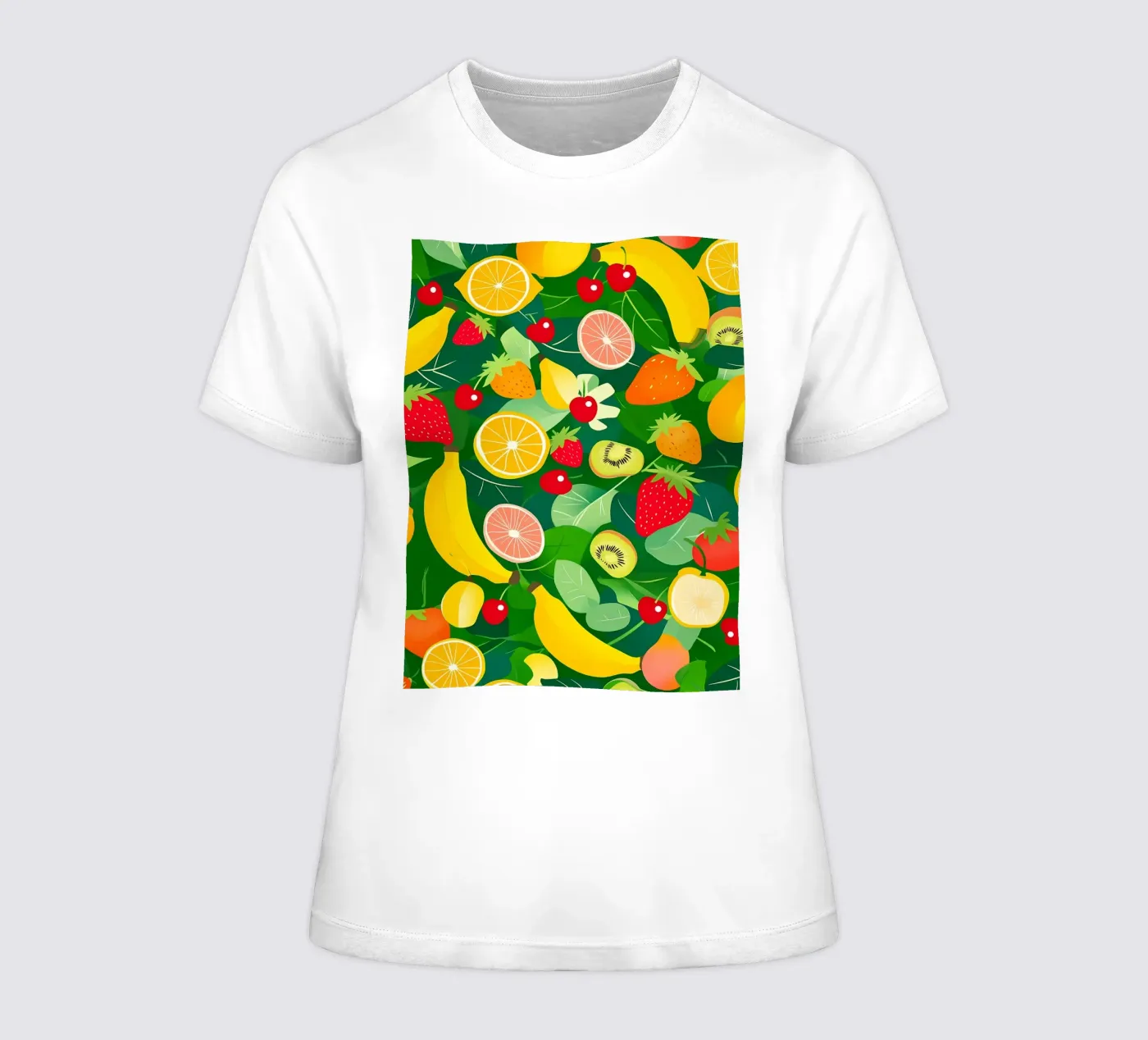 Modello di frutta t-shirt da donna da PosterByFly