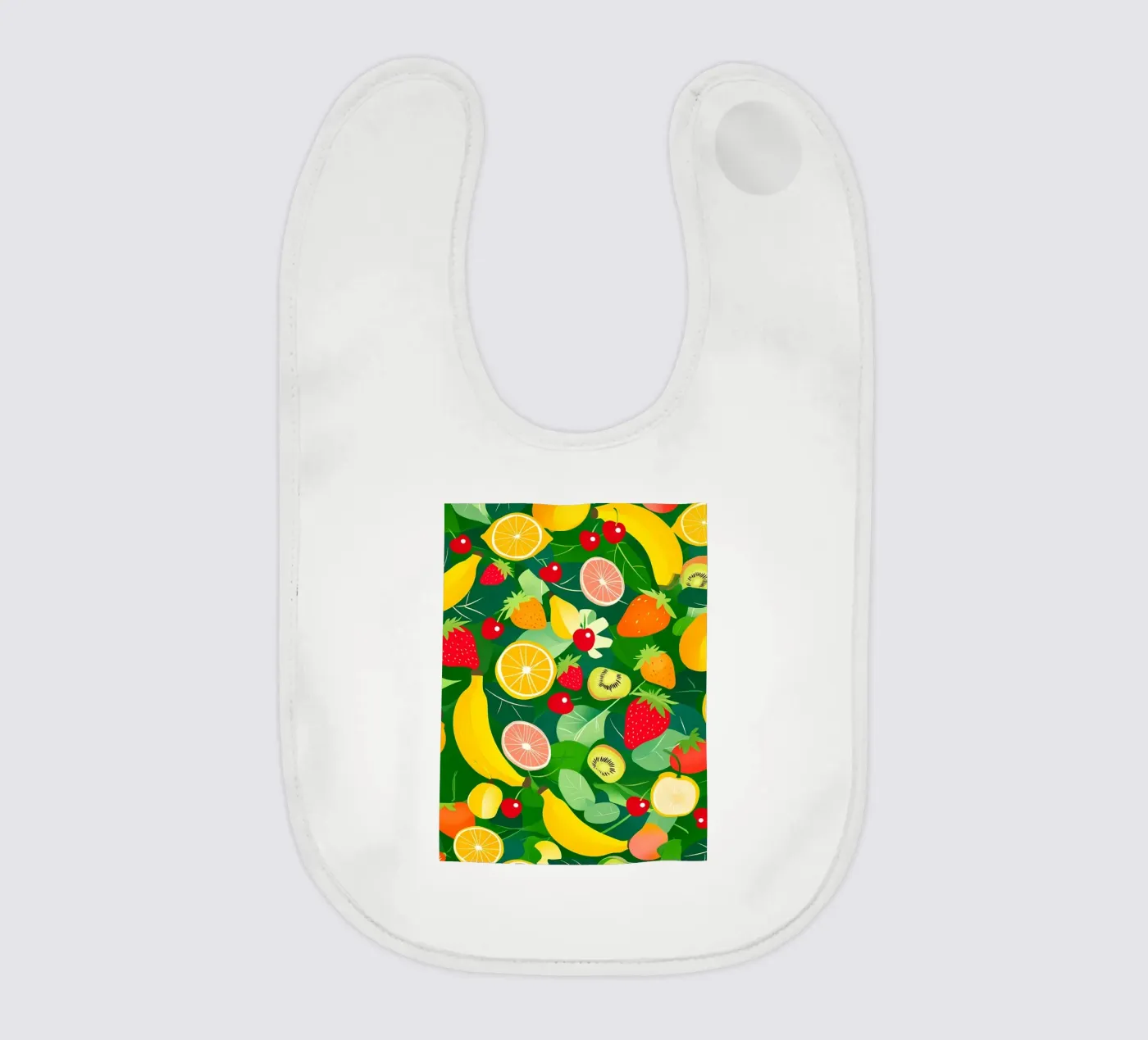 Fruit Pattern bavaglino da PosterByFly