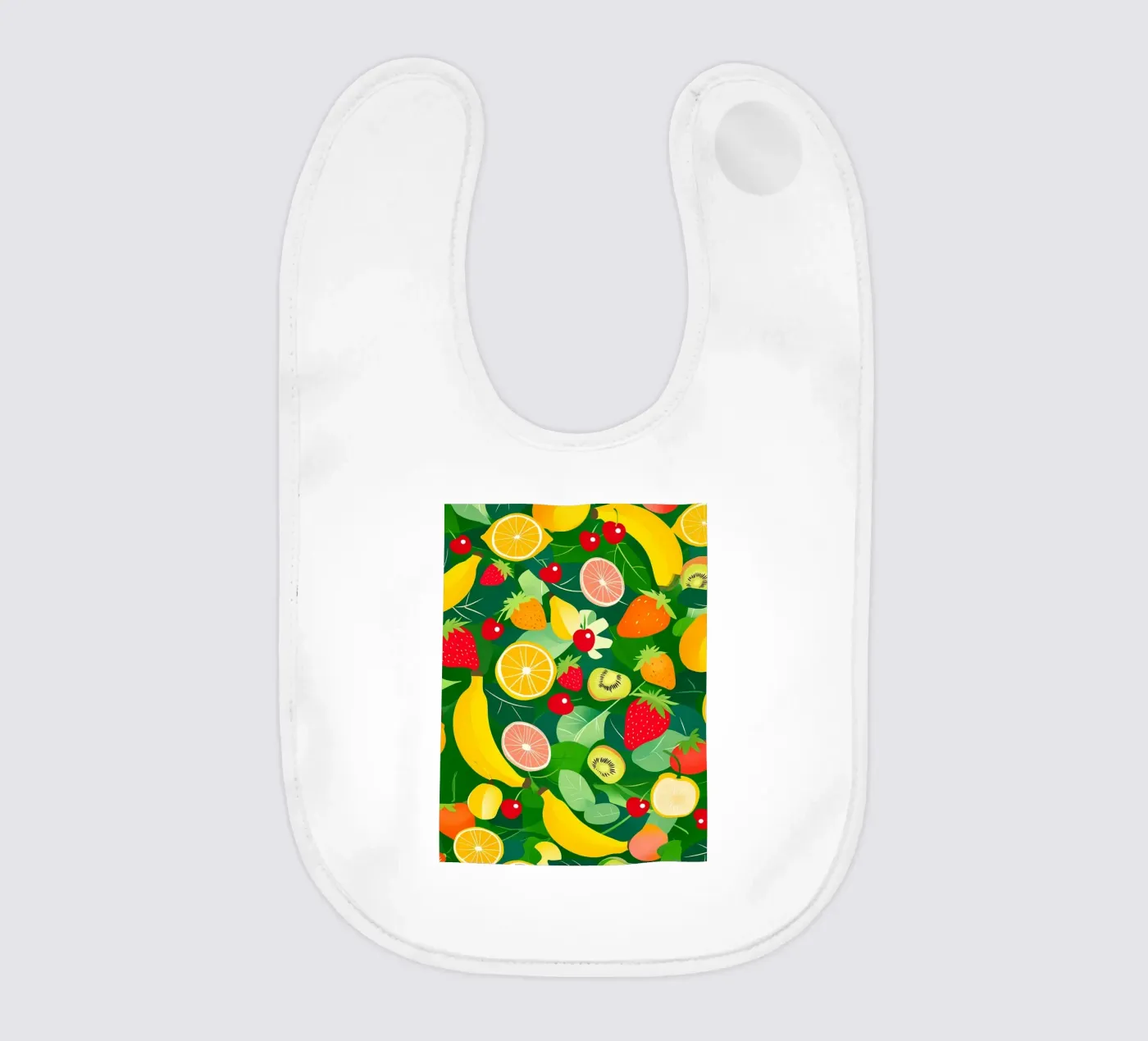 Fruit Pattern bavaglino da PosterByFly