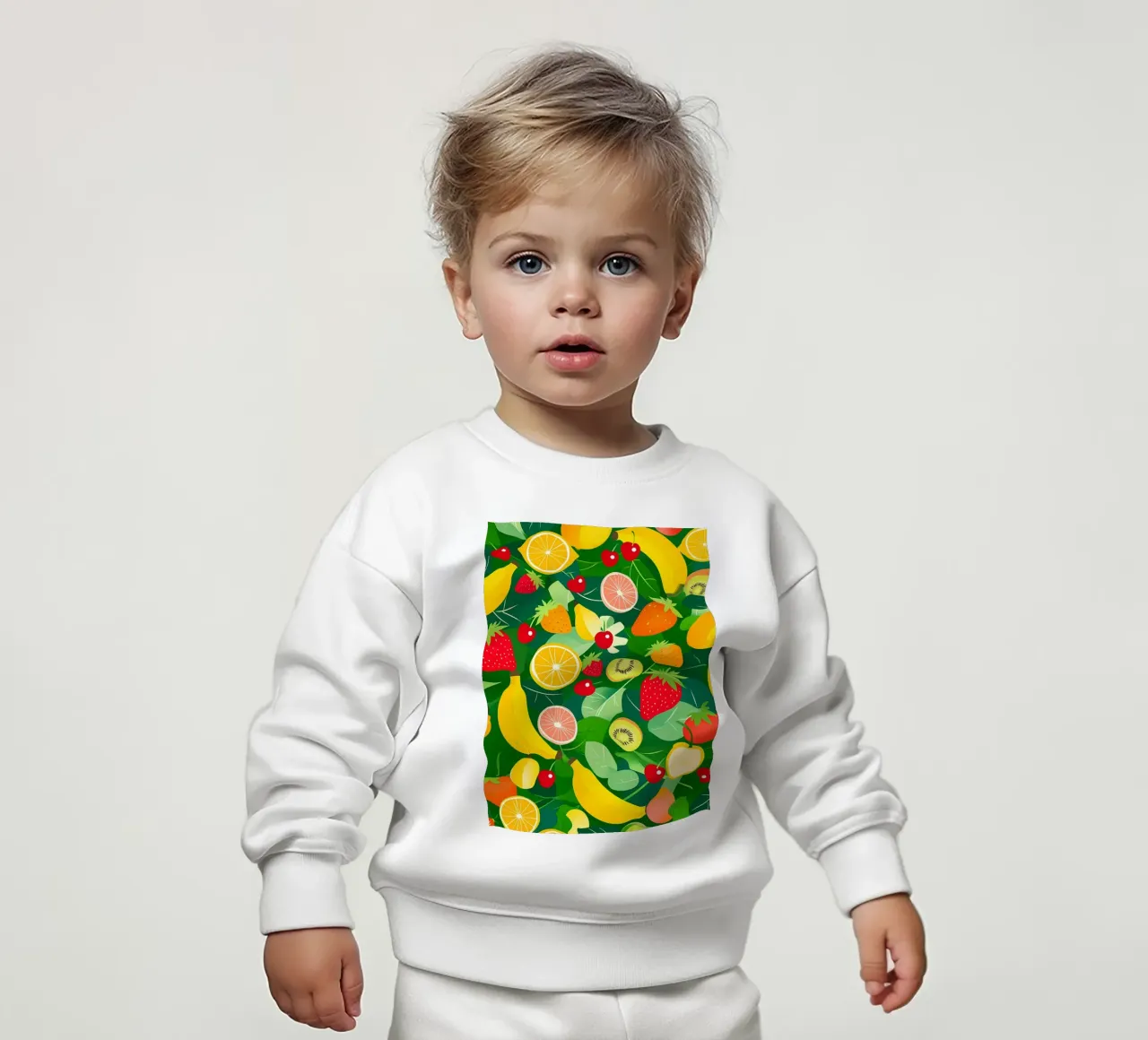 Modello di frutta felpa neonato da PosterByFly