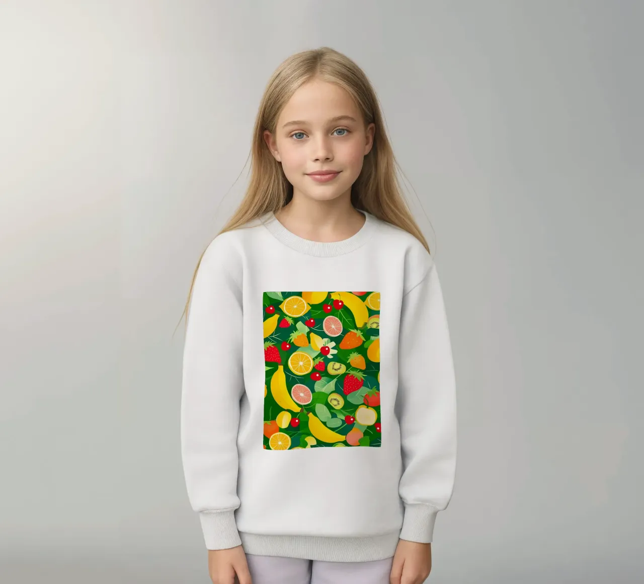 Modello di frutta felpa bambino da PosterByFly