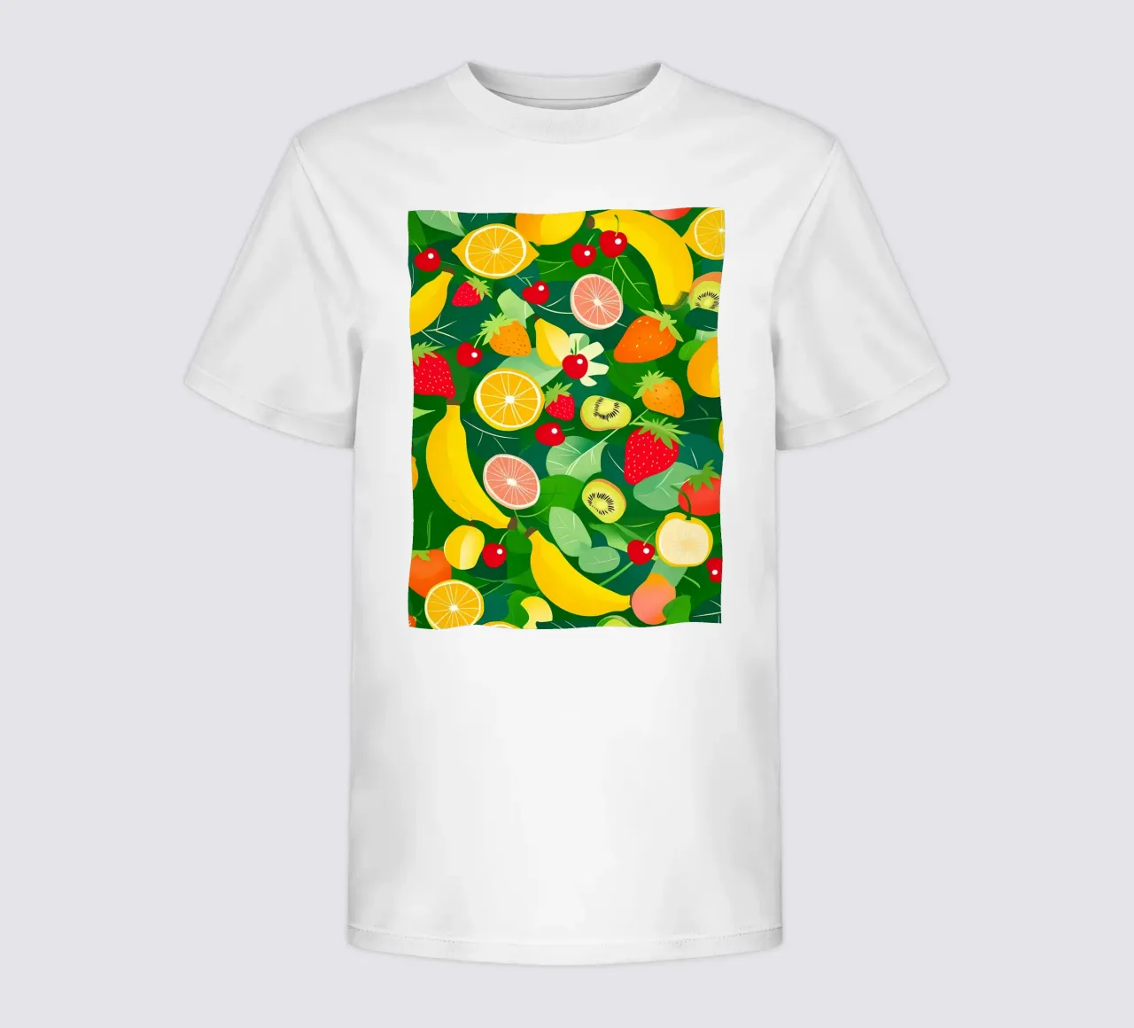 Fruit Pattern kinder t-shirt van PosterByFly