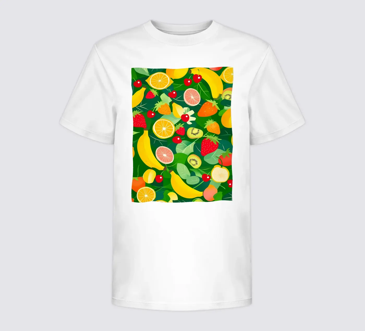 Fruit Pattern Kinder T-Shirt von PosterByFly