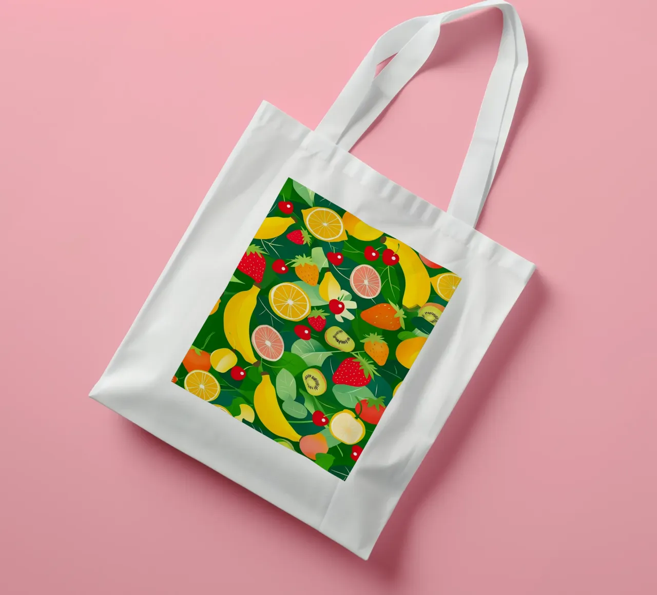 Fruit Pattern tote bag by PosterByFly