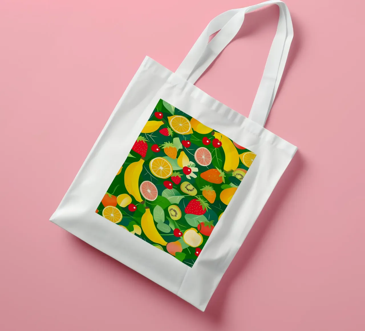 Modello di frutta borsa in juta da PosterByFly