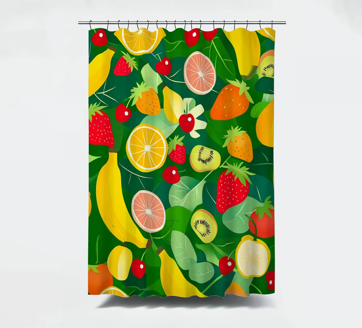 Obst-Muster Duschvorhang von PosterByFly