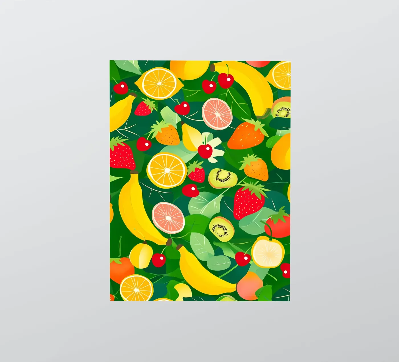 Fruit Pattern autocollant de PosterByFly