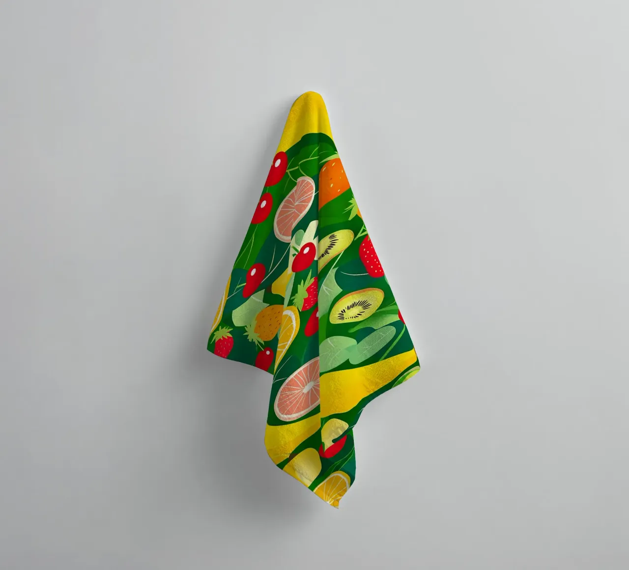 Modello di frutta asciugamano da bagno da PosterByFly