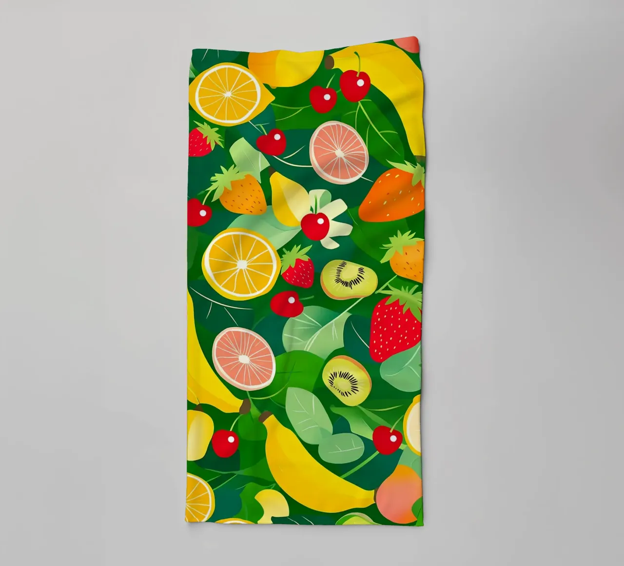 Modello di frutta asciugamano da bagno da PosterByFly