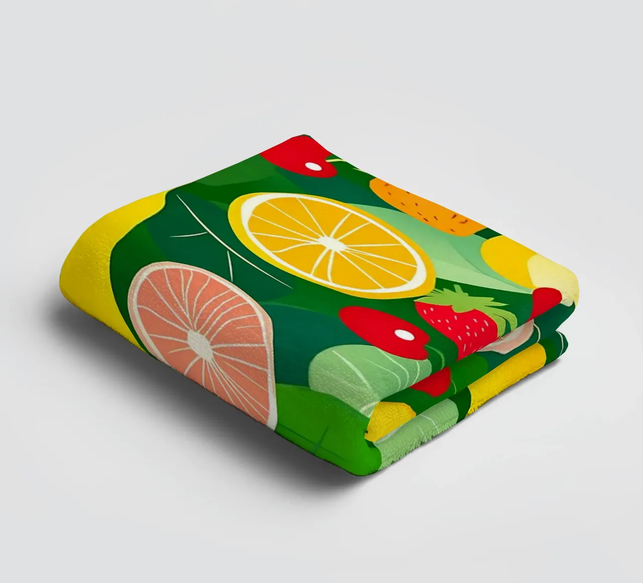 Modello di frutta asciugamano da bagno da PosterByFly