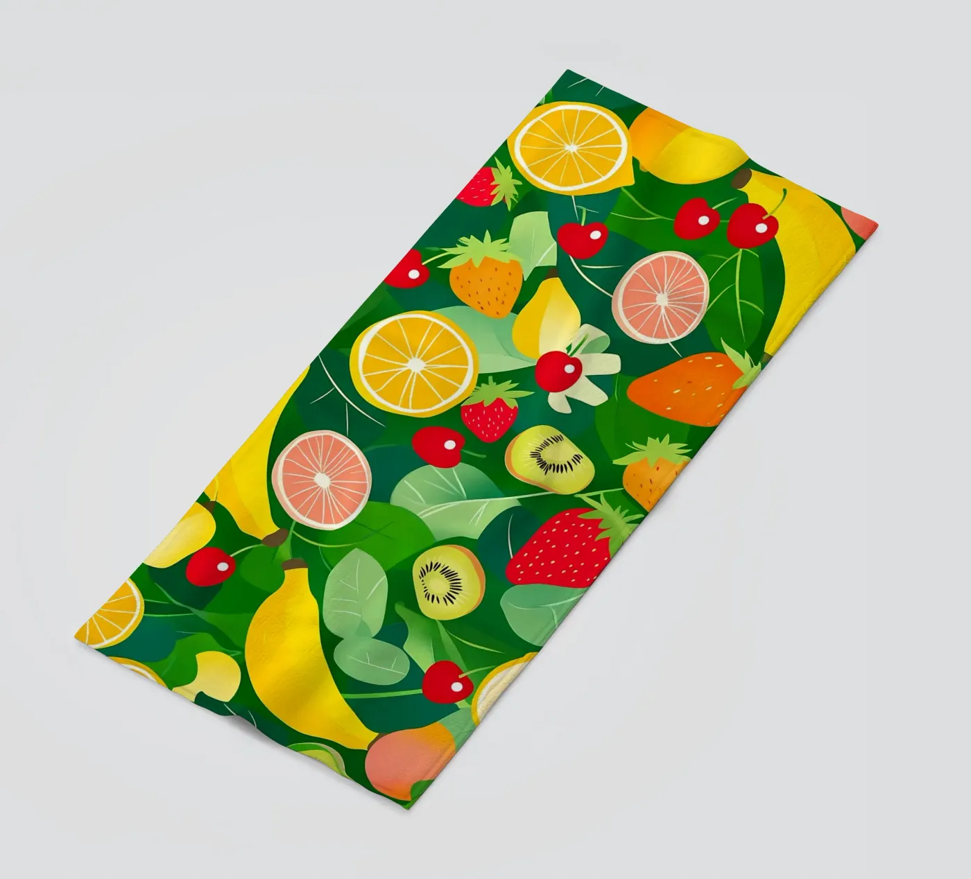 Fruit Pattern strandhanddoek van PosterByFly