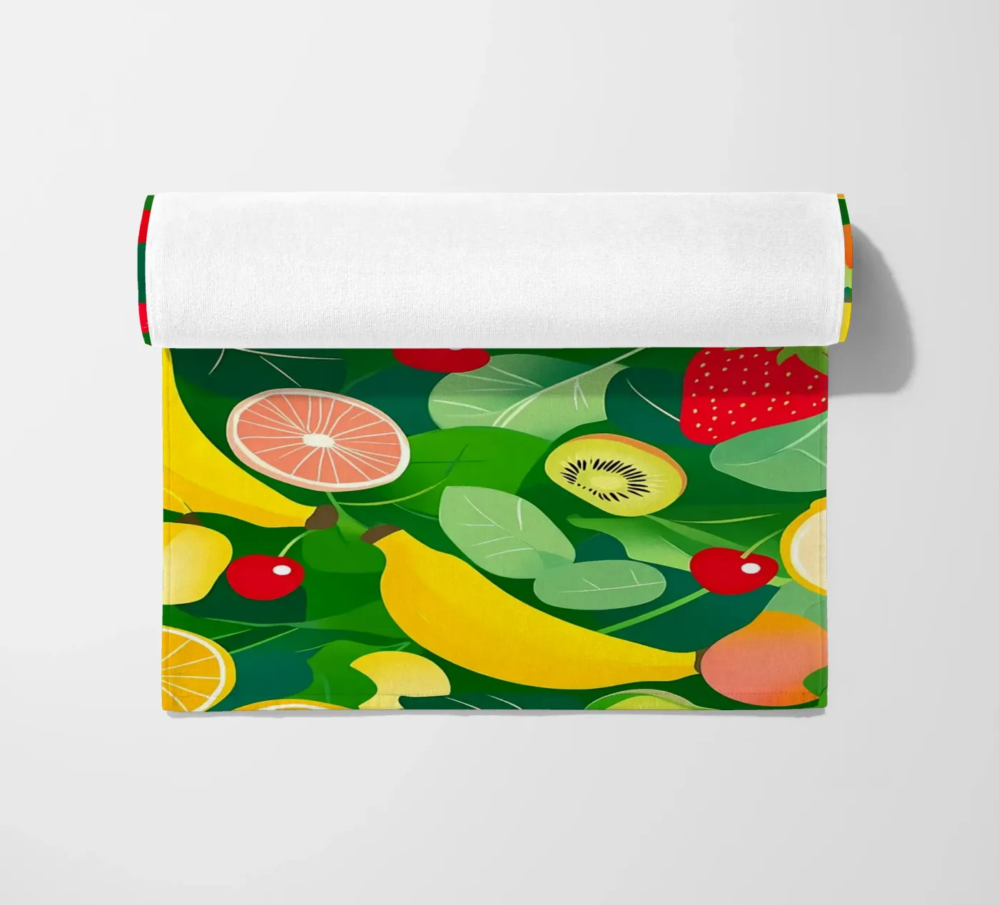 Fruit Pattern strandhanddoek van PosterByFly