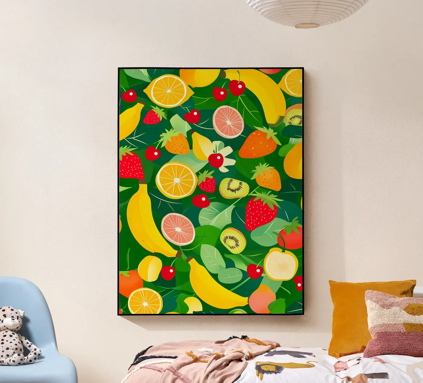 Fruit Pattern Acryl-Glas von PosterByFly