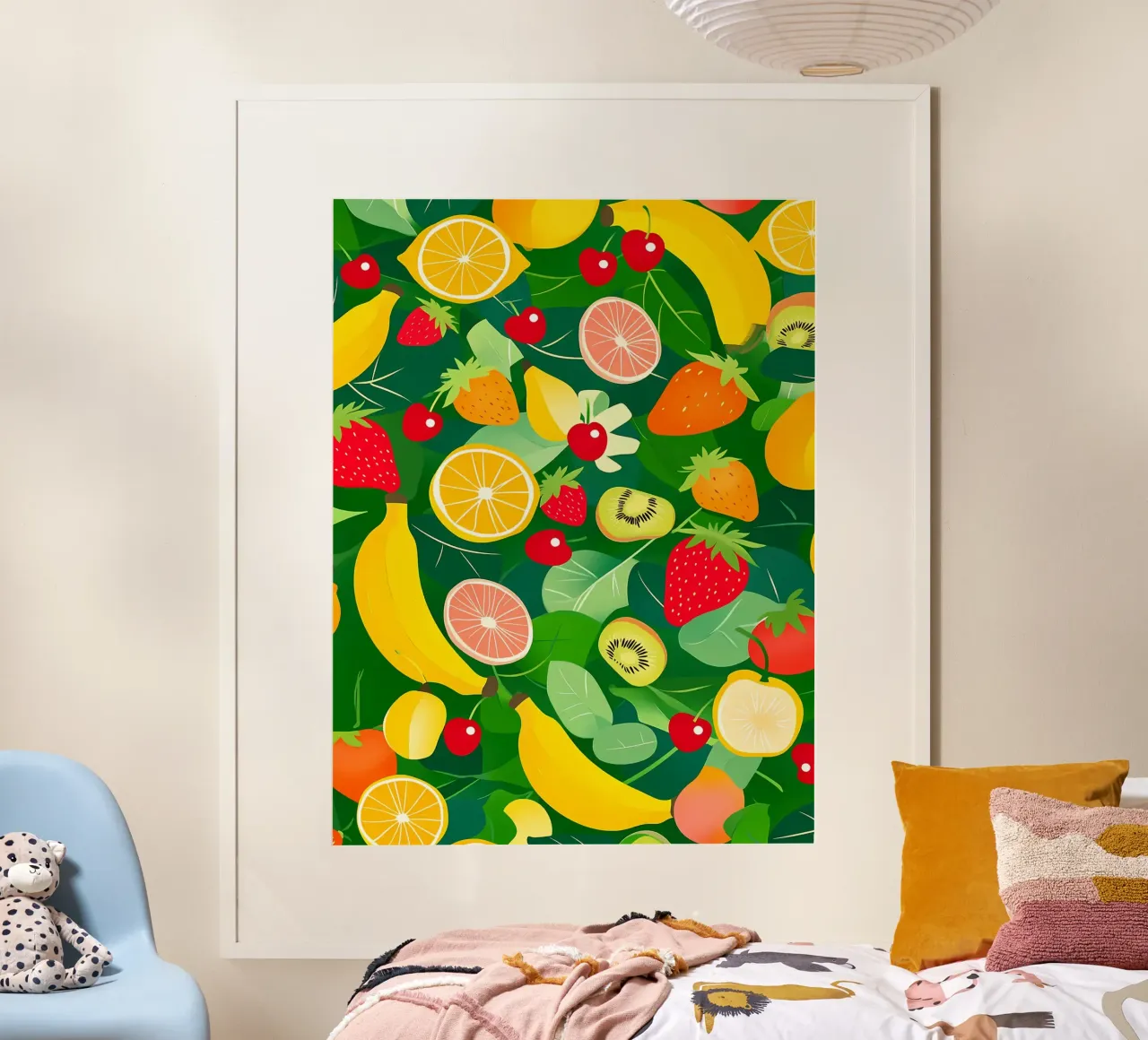 Modello di frutta carta hahnemühle da PosterByFly