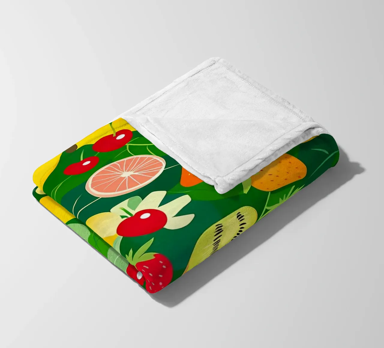 Modello di frutta coperta in pile da PosterByFly