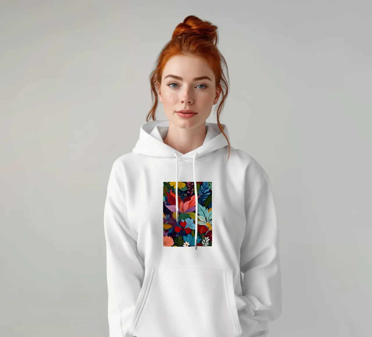 Intrecciati felpa con cappuccio da PosterByFly