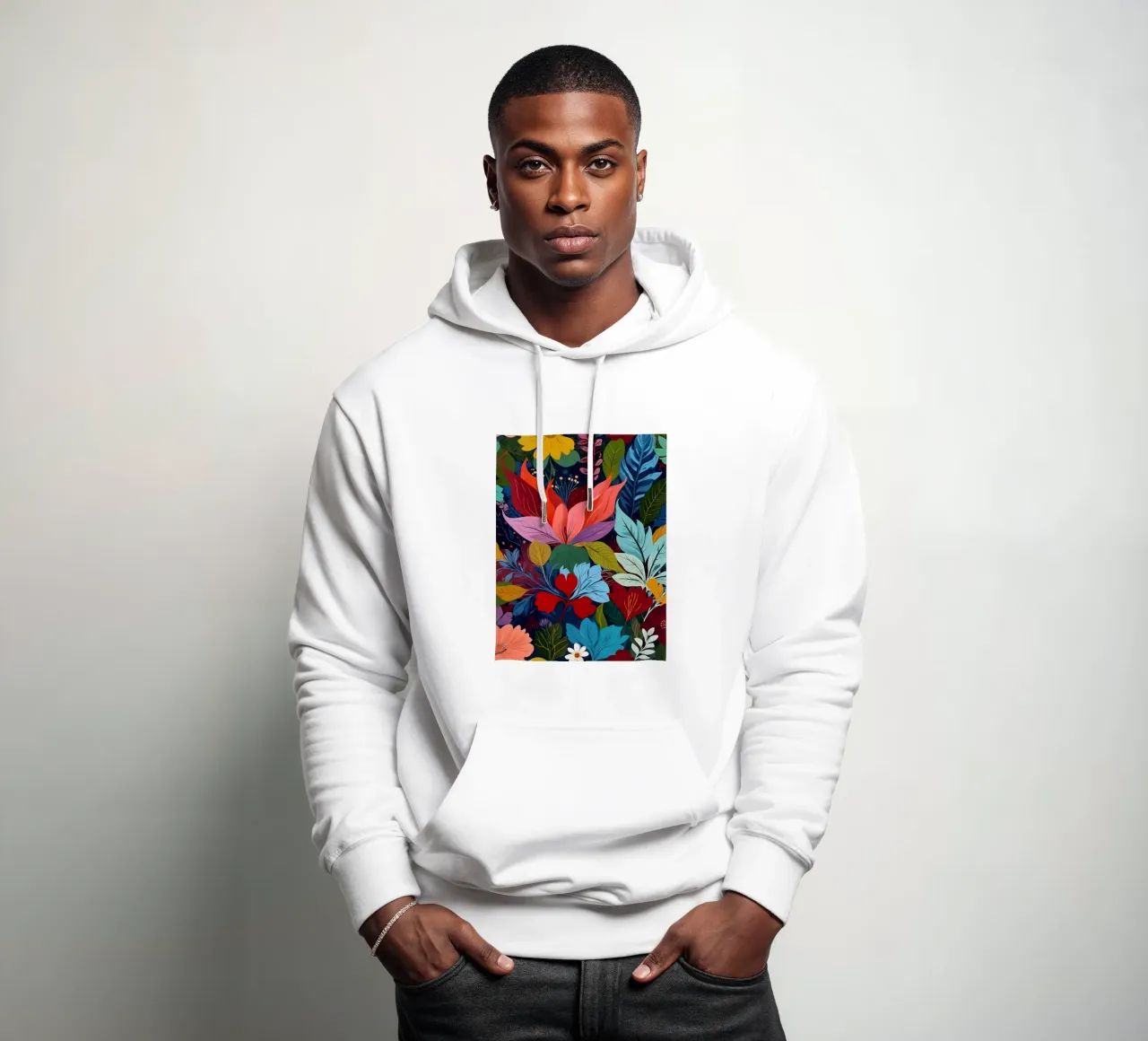 Intrecciati felpa con cappuccio da PosterByFly