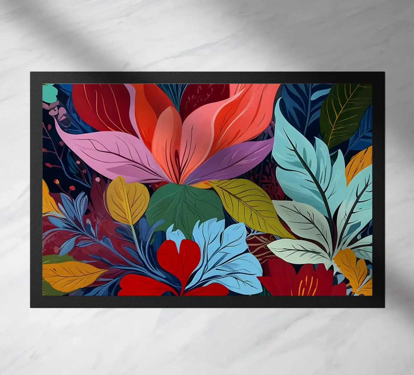 Intertwined doormat by PosterByFly