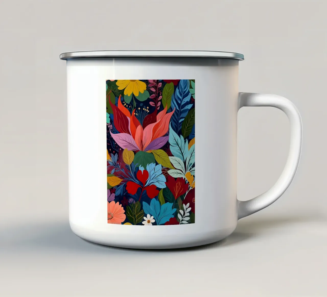 Intrecciati tazza in smalto da PosterByFly