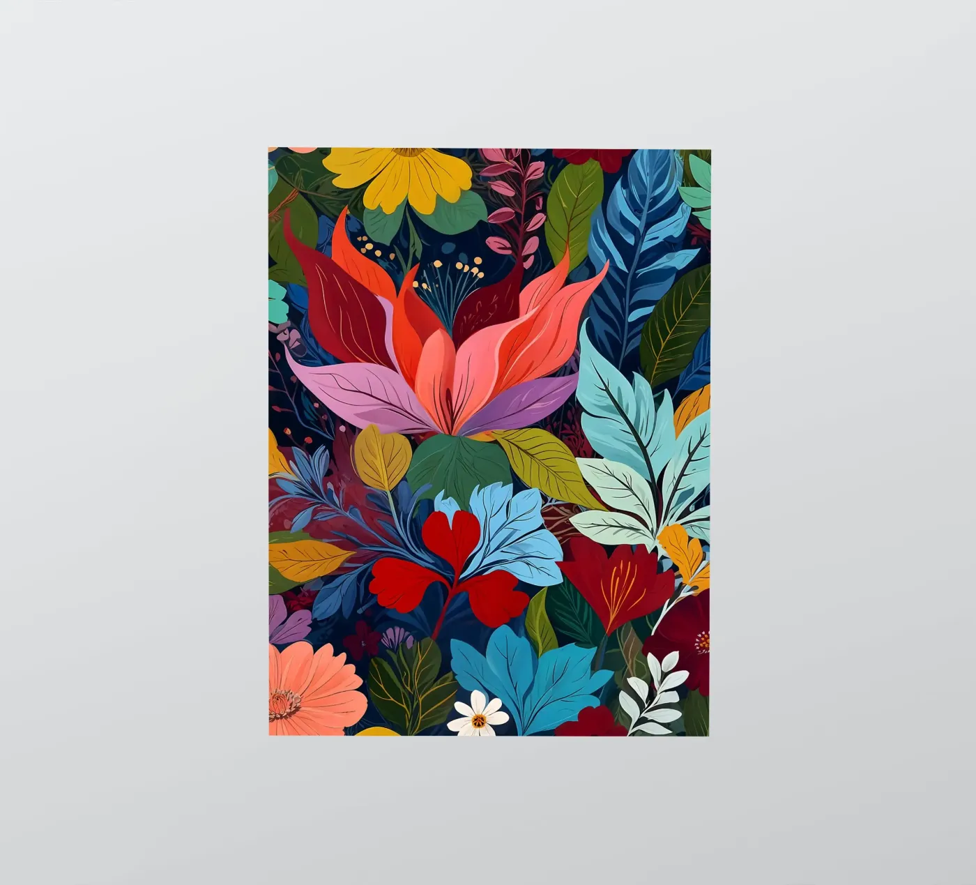 Verstrengeld sticker van PosterByFly